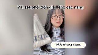 Vài set phối đơn giản cho các nàng