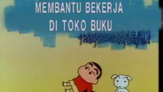 Crayon Shinchan Bahasa Indonesia - Membantu Bekerja Di Toko Buku