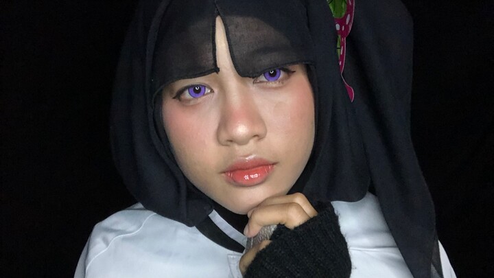 【 Hijab Cosplay 】「Kanao Tsuyuri」