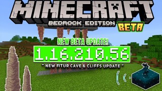 UPDATE! MCPE BETA 1.16.210.56 | XBOX LIVE - Dripstone & Sculk 1.17 Fitur!