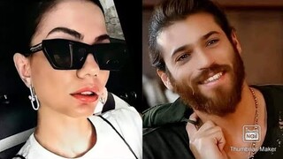 sweet moments of Can Yaman and Demet Ozdemir