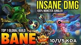 BANE BEST BUILD 2022 | BUILD TOP 1 GLOBAL BANE GAMEPLAY | MOBILE LEGENDS ✓