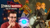 Zelda Nerd REACTS to Age of Calamity GAMEPLAY REVEAL!! + Trailer Ending!!