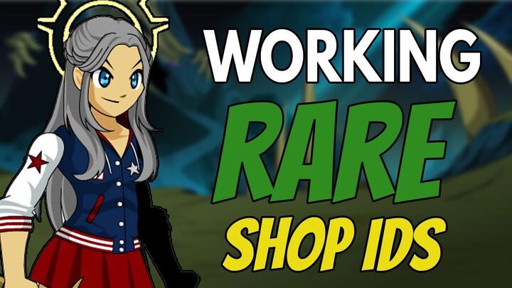 AQW - Working RARE and SEASONAL RARE Shop IDs!