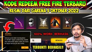 KODE REDEEM FREE FIRE TERBARU 5 OKTOBER 2022 HARI INI