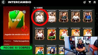 🚫 ABRO 50 SOBRES PROHIBIDOS "90-97" con los MEJORES JUGADORES del FC 24 Mobile *Zidane, Neymar & Más