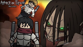 Under The Tree but in paint - Attack on Titan ED 8