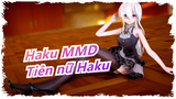 [Haku MMD] Haku đẹp như tiên khi cô ấy mặc đầm và mang cao gót