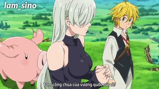 Meliodas đấu với Thánh Kỵ Sĩ