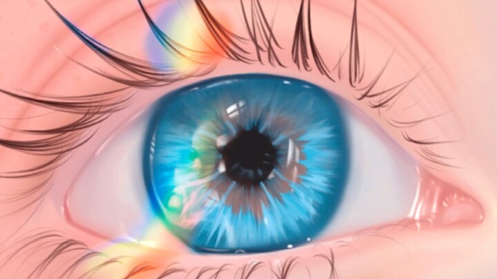 membuat tutorial melukis mata