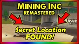 *SECRET ROOM FOUND* - Roblox Mining Inc Remastered