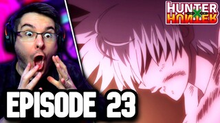 ZOLDYCK TERROR!! | Hunter x Hunter Episode 23 REACTION | Anime Reaction