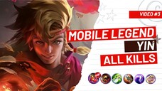 Mobile Legend Yin All KILLS.| video scene #3