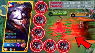 Alucard 6X BLOODLUST AXE BUILD! | From 1 HP to FULL HP Real Quick in 1 SKILL!!! 😱 (ENEMY REPORT ME!)