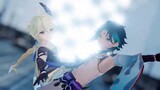 [MMD Genshin Impact] Dive to Blue ⇏Xiao & Aether⇍