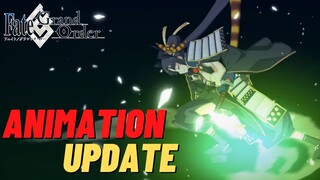 Fate Grand Order ~ Ushiwakamaru Attack/Noble Phantasm Animation Update - FINALLY!!!