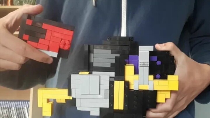 『Reprint』【Sentai Guy】Lego Assembled Death Thunder Belt Play Video