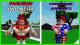 Pahlawan Indonesia Vs Pahlawan Amerika (Brookhaven) - Roblox Indonesia