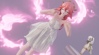 [Genshin Impact /MMD/Yaeghenzi]Rubah Merah Muda~