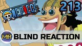 One Piece Episode 213 Blind Reaction - GO USOPP!!
