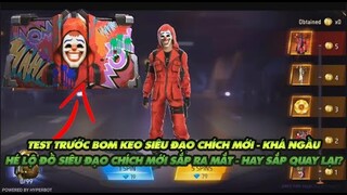 Free Fire| Test trước bom keo siêu trộm - Hé lộ đồ siêu đạo chích sắp ra mới hoặc quay trở lại?