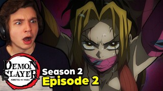 Infiltrating the Entertainment District | Demon Slayer Season 2 Episode 2 REACTION!!