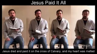 Jesus paid it all