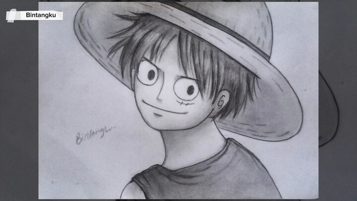 Luffy Selalu Di Hati | Fan Art Of Luffy One Piece