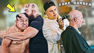 Giving Customers FU*%ED UP Haircut! (I’M NOT A REAL BARBER)