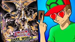 YU-GI-OH ! NOVO DECK de DARK WORLD 🌚😱 #UNBOXING