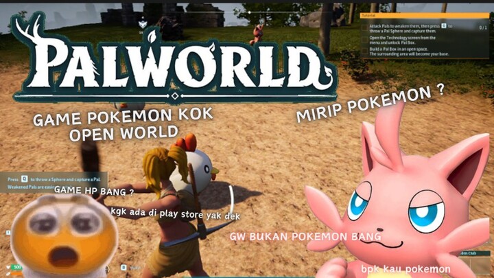Wihh Game Palworld seru juga~!