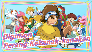 [Digimon MMD] Perang Kekanak-kanakan Antara Senior dan Junior!