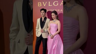 Yang Yang and Liu Yifei posing at Bulgari Mediterranea event in Venice, Italy😍❤️‍🔥 #shorts