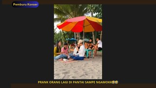 Prank buat pengunjung Panttai Emosi sampai Baper