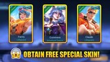 FREE SPECIAL AND NORMAL SKIN | ANOTHER NEW EVENT IN MOBILE LEGENDS BANG BANG