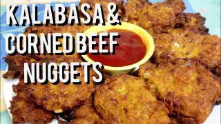 Kalabasa and Corned Beef Nuggets | Met's Kitchen