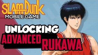 UNLOCKING ADVANCED RUKAWA - SLAM DUNK MOBILE GAME - TAIWAN SERVER