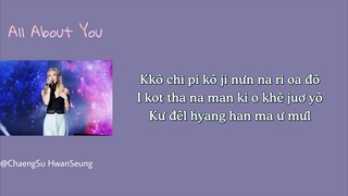 [Phiên âm tiếng Việt] All About You (A Poem Titled You) - Taeyeon (SNSD) (Hotel Del Luna OST Pt.3)