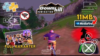 Cara Main Game Downhill Domination PPSSPP Full Characters Di Hp Android Terbaru 2023 | Game Wibu