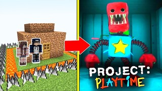 Boxy Boo Tấn Công Nhà Được Bảo Vệ Bởi bqThanh và Ốc Trong Minecraft