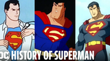 วิวัฒนาการของซูเปอร์แมน DC Animated History