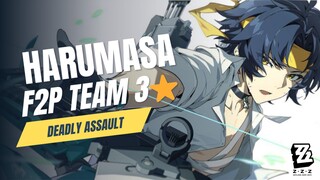 Harumasa M0/O1 F2P Team 3⭐ | Deadly Assault