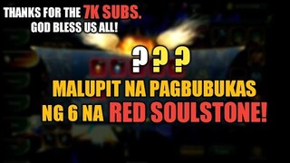 MALUPIT NA PAGBUBUKAS NG 6 RED SOULSTONE - MU ORIGIN 2