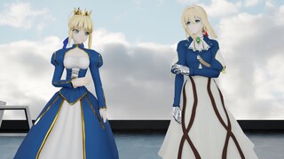 [Violet Evergarden] Dance Of Altria Pendragon And Violet Evergarden