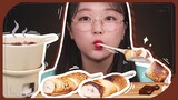 【吃播Aejeong：今天吃烤棉花糖～！】