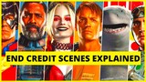 The Suicide Squad End Credit Scenes Explained - The Suicide Squad 2 Movie Post Credits Explained