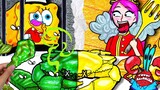 Stop Motion Animation: SpongeBob SquarePants ท้าทาย Xiaohong
