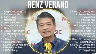 Renz Verano Greatest Hits ~ Best Songs Tagalog Love Songs 80's 90's Nonstop