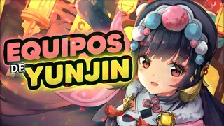 ✅MEJORES EQUIPOS con YUNJIN (Hecha para YAE⚡? 👀)