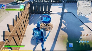 FIND THE BURIED BLUE COIN IN RETAIL ROW